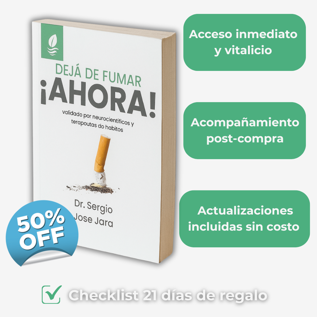 Libérate del cigarrillo en 21 días (E-book)